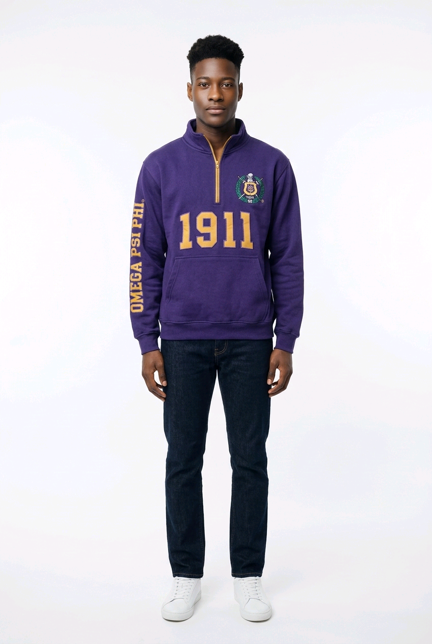 Omega Psi Phi Quarter-Zip