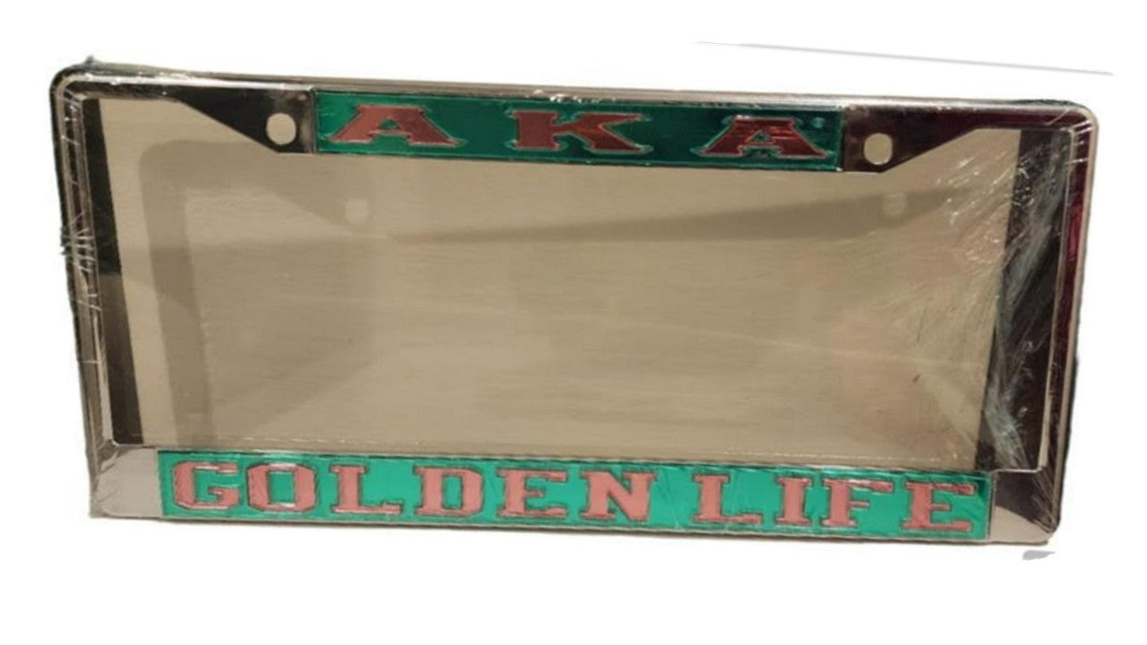 AKA Gold Life Car Tag