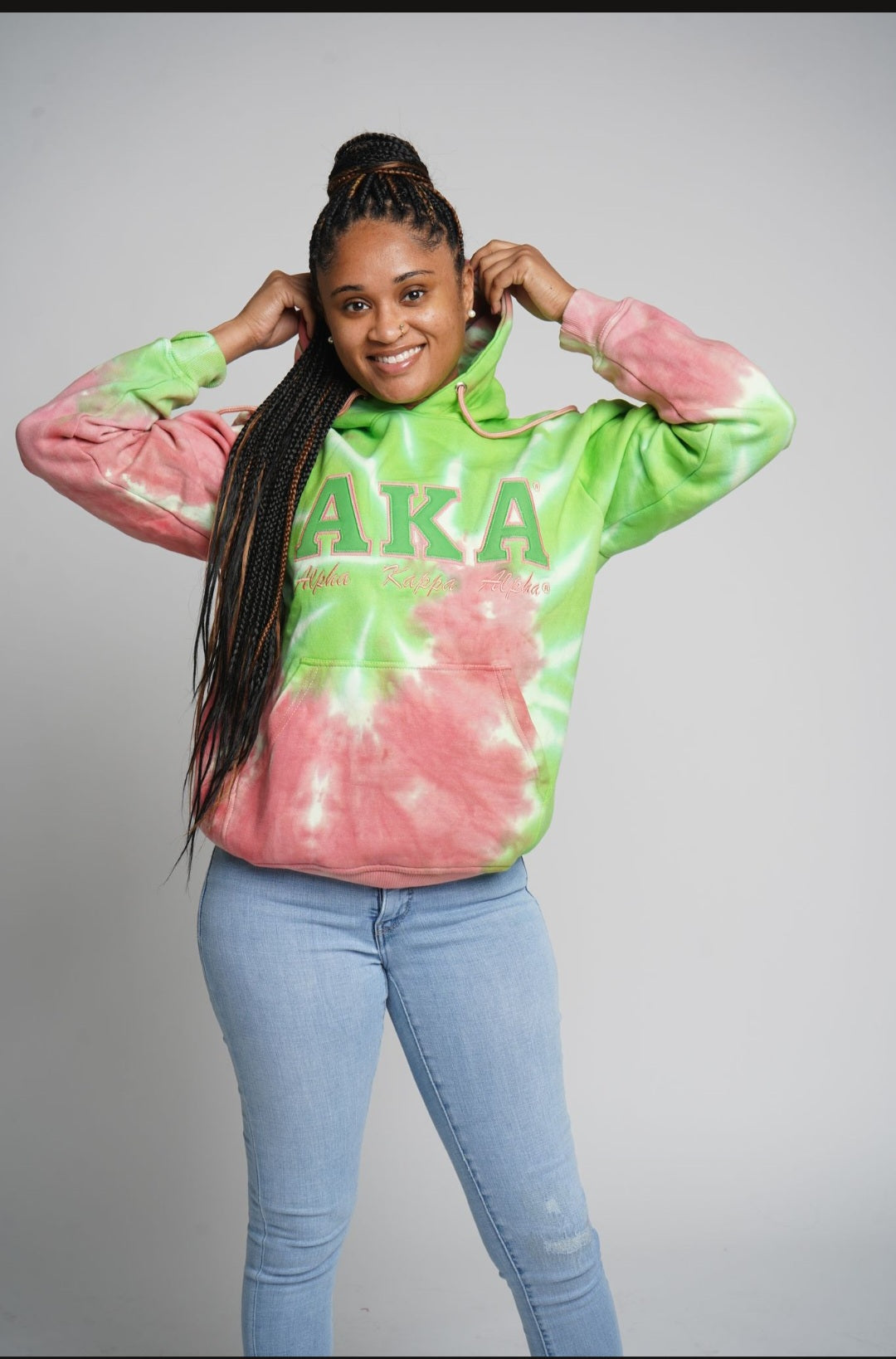 AKA Tye-Dye Hoodie
