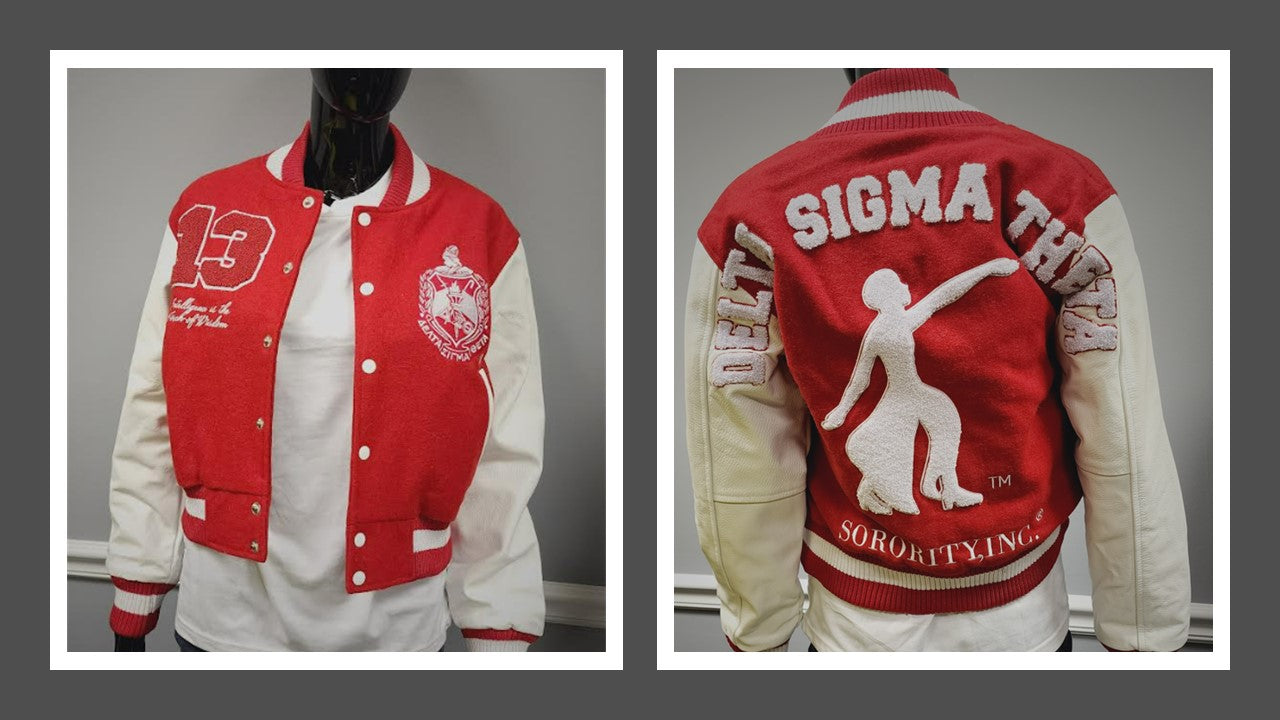 Delta Sigma Theta Varsity Jacket