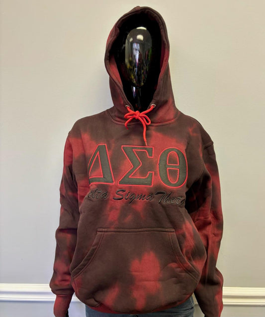 Delta Tie Dye Hoodie