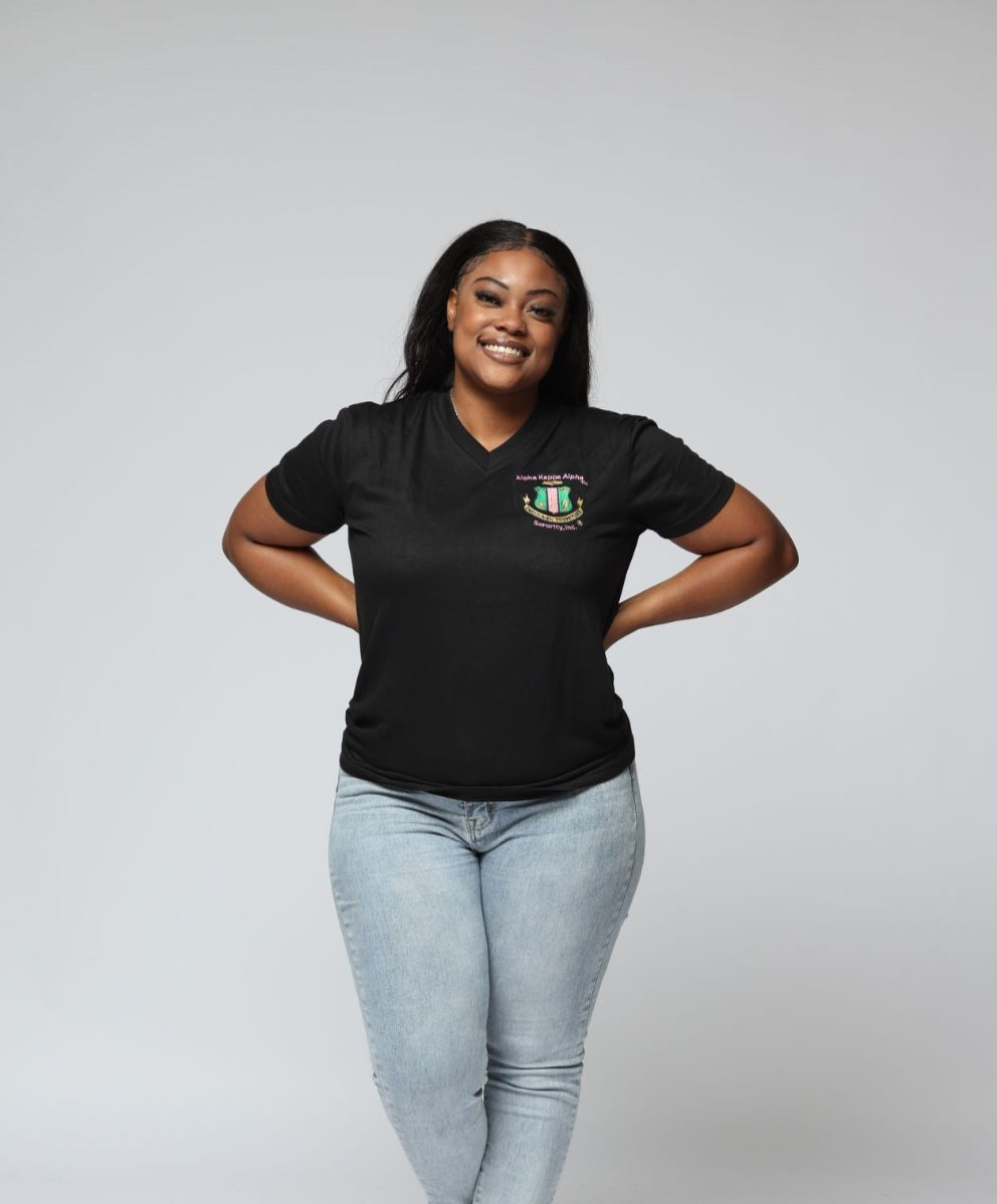 AKA SS V-Neck TShirt