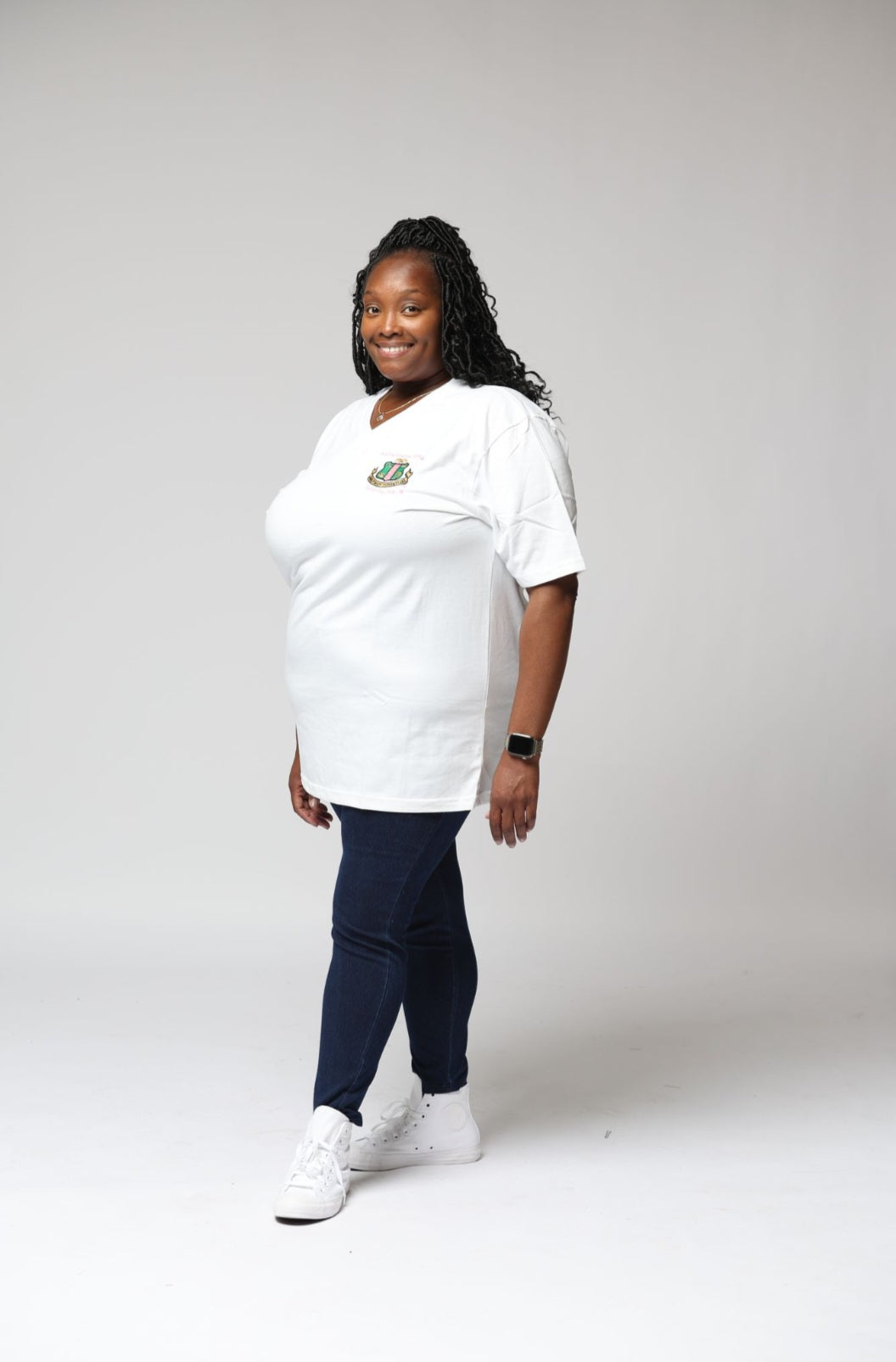 AKA SS V-Neck TShirt