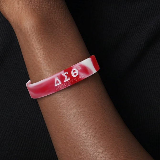 Delta Sigma Theta Wristband