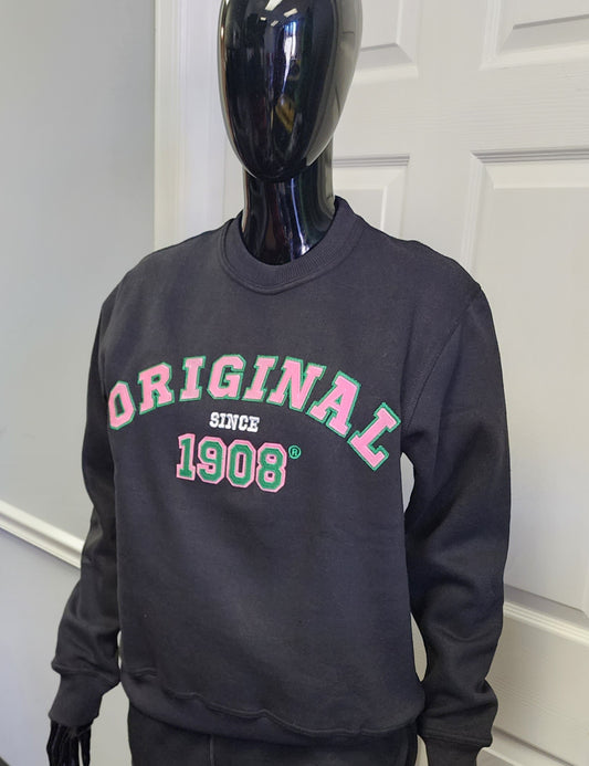 AKA Black Original Sweat Top