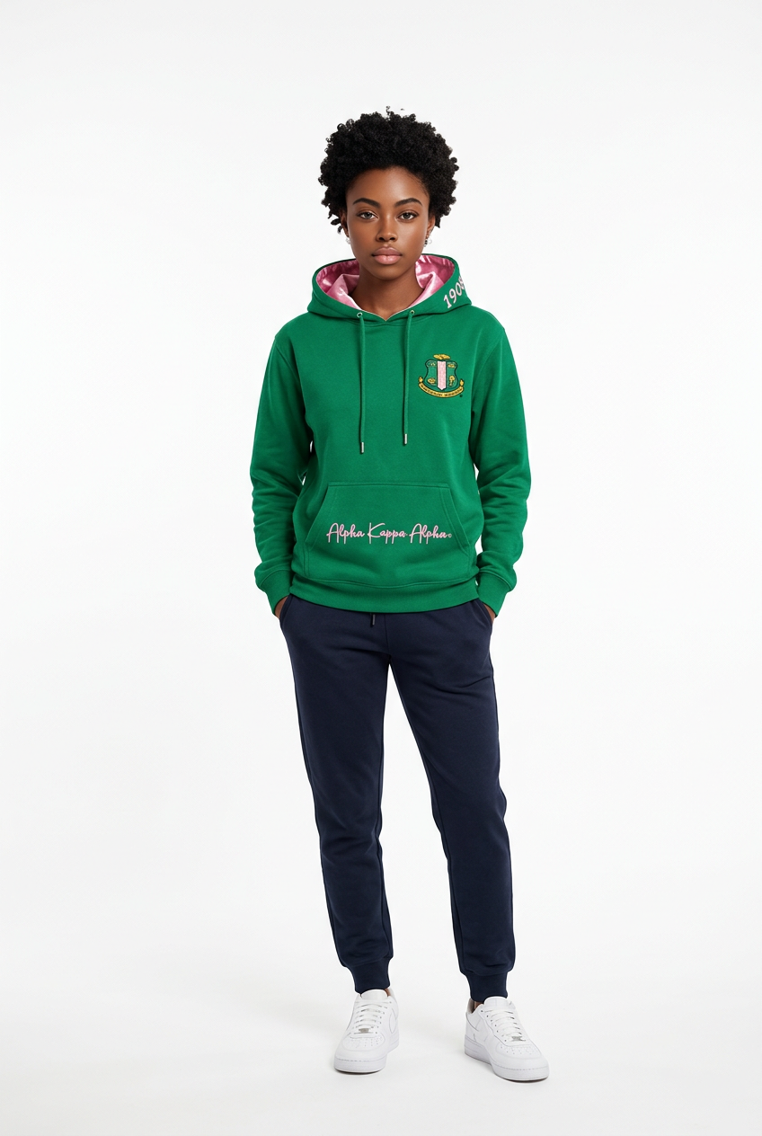 AKA Satin Hoodie
