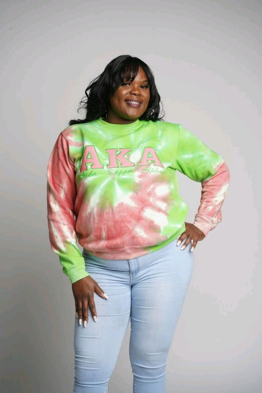 New Tie-Dye Crewneck