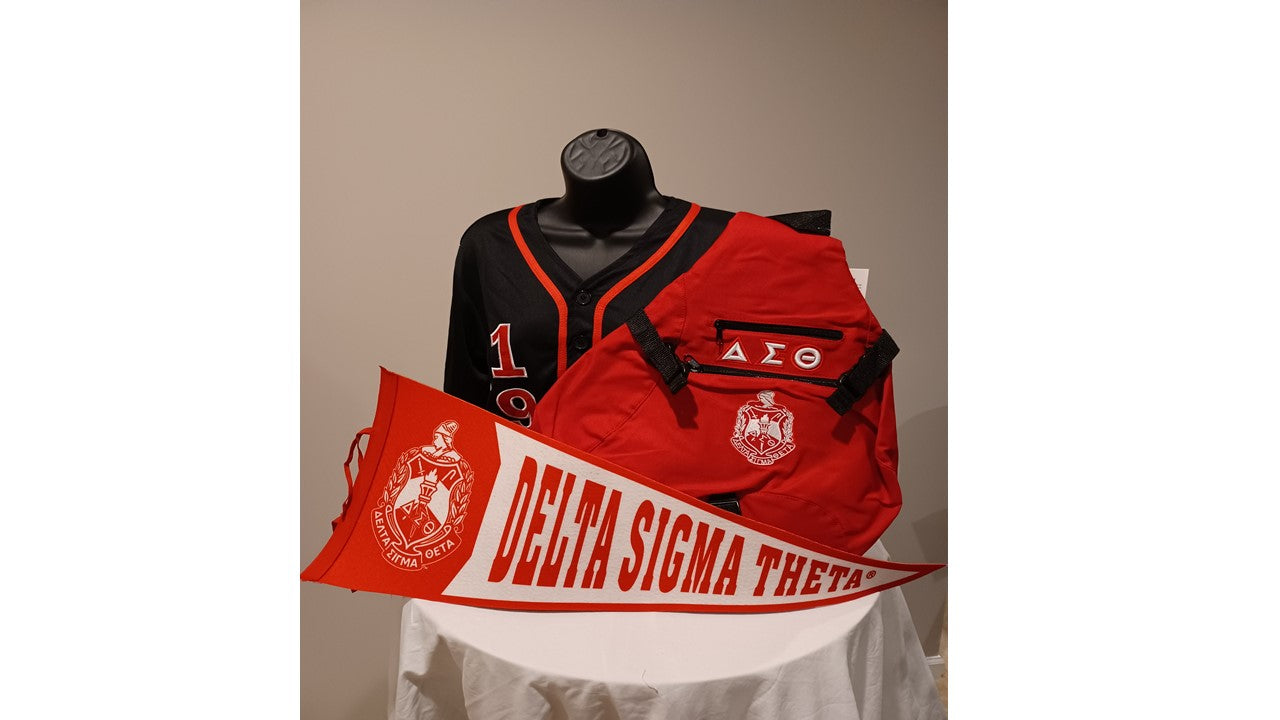 Delta Red BB Jersey w/ Sling Bag Bundle
