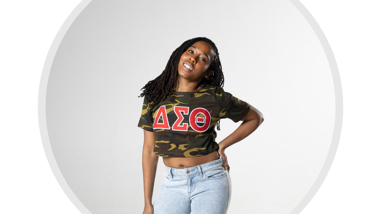 Delta Camo Crop Top