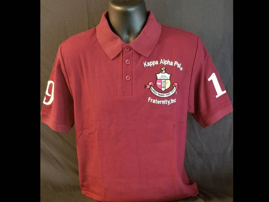 Kappa Crimson Polo