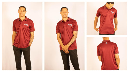 Kappa Alpha Psi Crimson Dri-Fit Polo