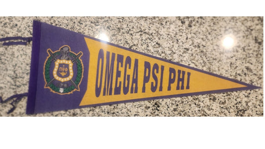 Omega Psi Phi Pennant