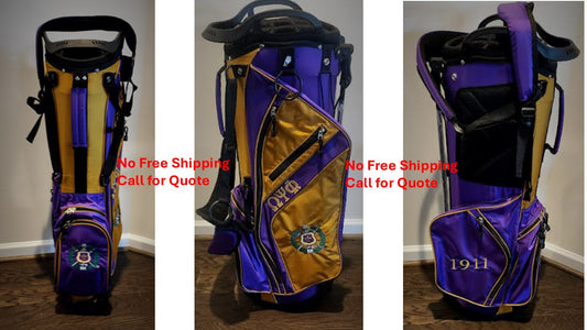 Omega Psi Phi Golf Bag