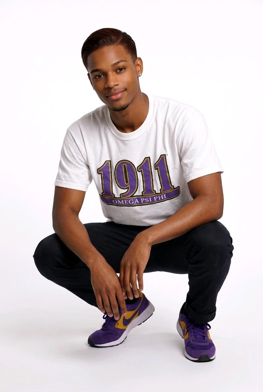 Omega Psi Phi 1911 t-shirt