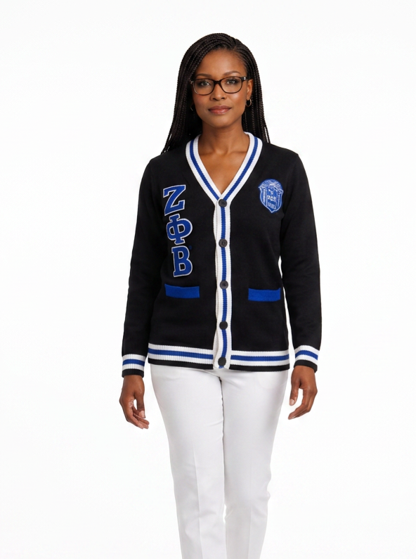 Zeta Phi Beta Cardigan