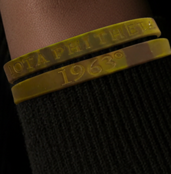 Iota Phi Theta wrist band