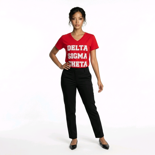 Delta Sigma Theta Sequins Tshirt