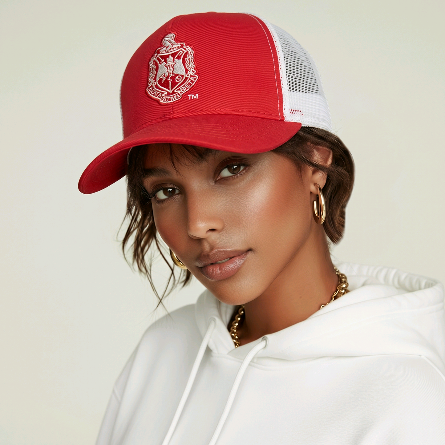 Delta Sigma Theta Trucker Hat