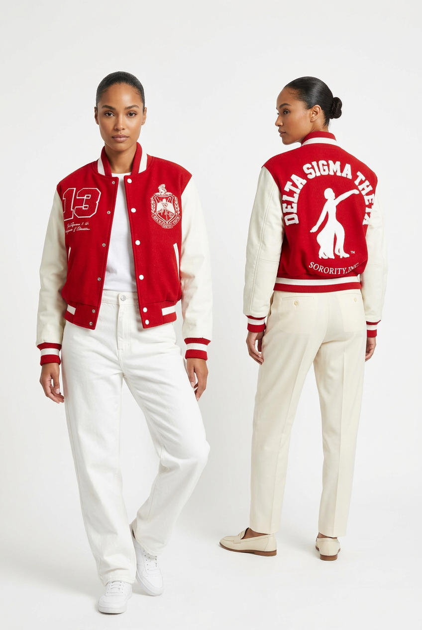 Delta Sigma Theta Varsity Jacket