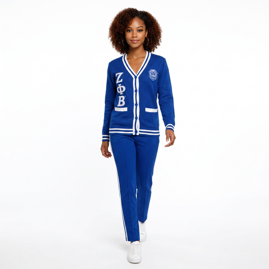Zeta Phi Beta Cardigan