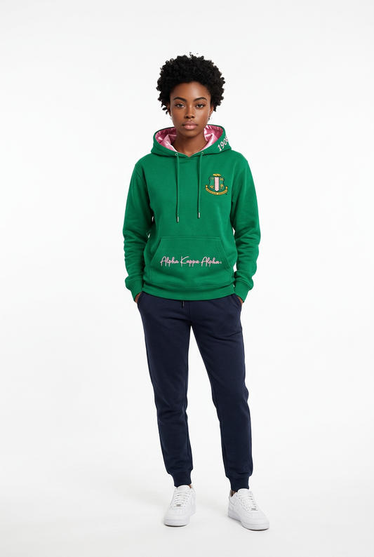 AKA Satin Hoodie