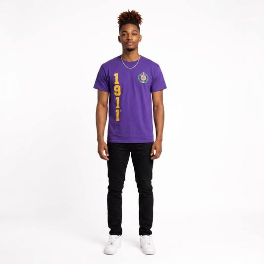 Omega Psi Phi Distress 1911 Silk Screen
