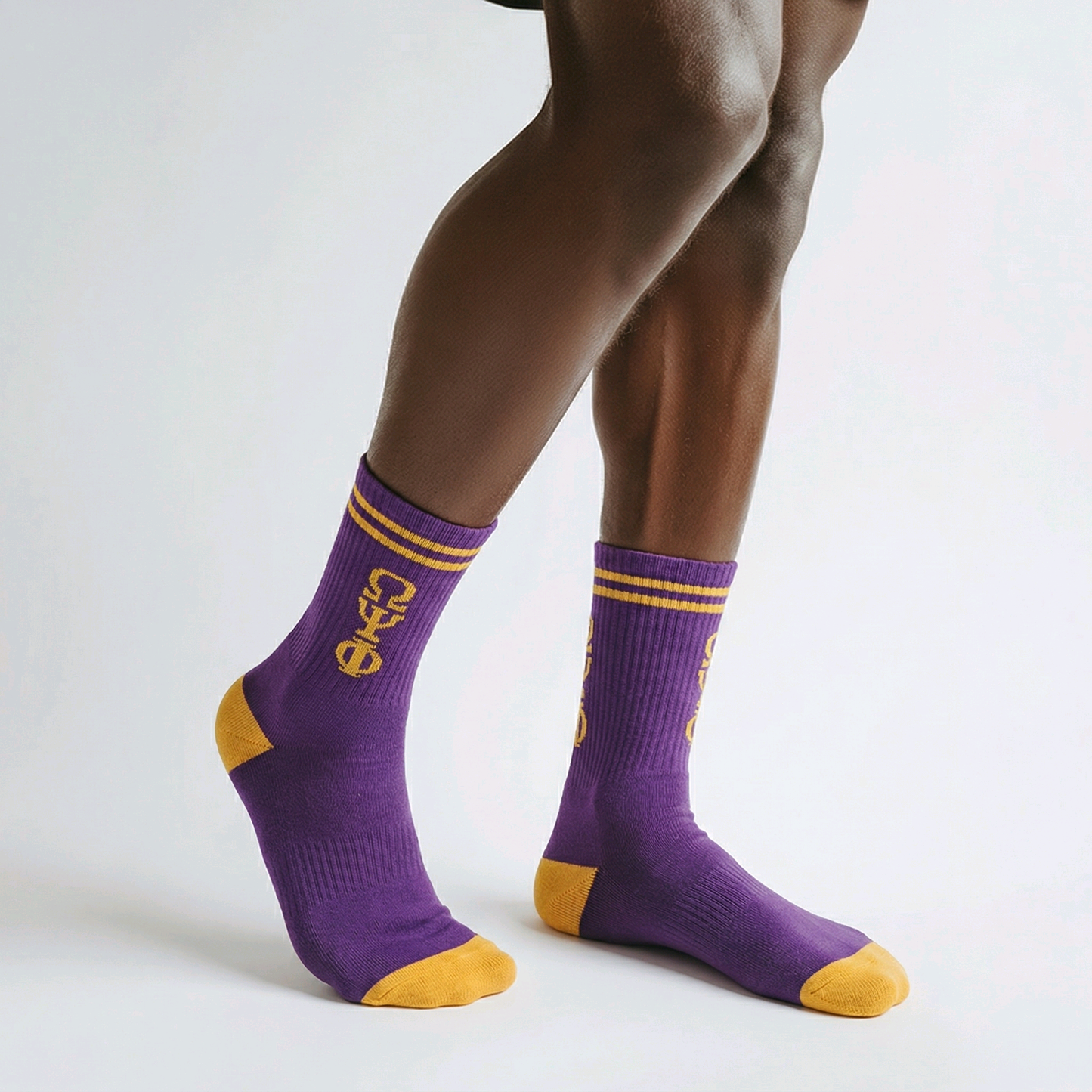 Omega Psi Phi Socks