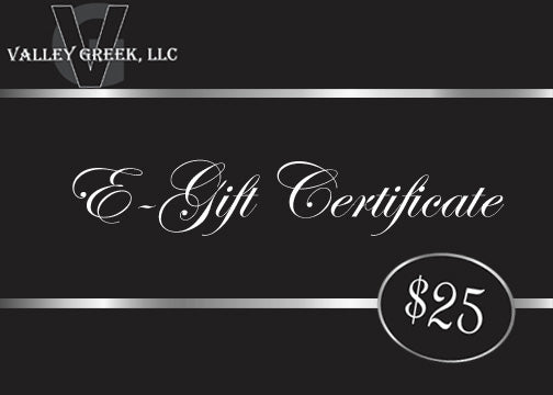 E-Certificate - $25.00